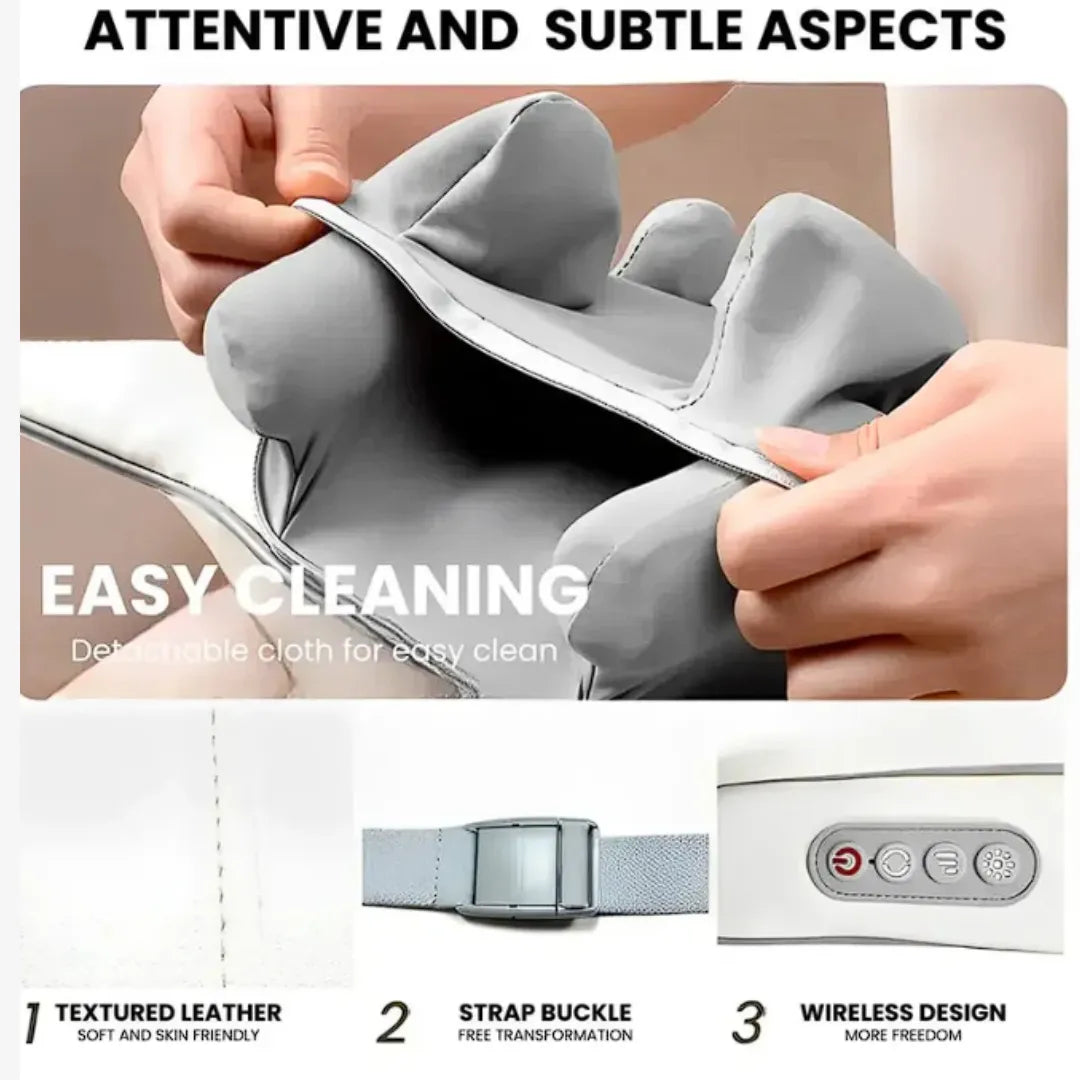 𝐄𝐚𝐬𝐲𝐂𝐨𝐦𝐟𝐨𝐫𝐭™ مدلك الرقبة والكتف – جهاز تدليك الرقبة والكتف