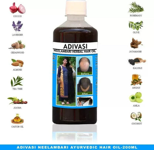 Adivasi Herbal Hair Oil 200ML