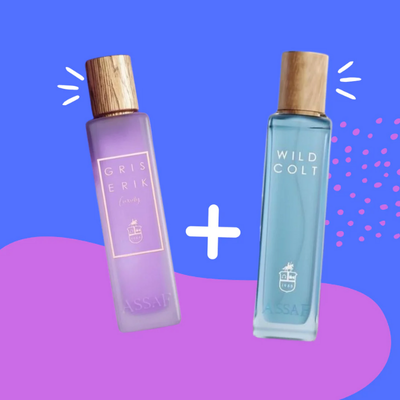 Assaf Wild Colt + Gris Erik Perfume Bundle-400ML مجموعة عطور أساف وايلد كولت + جريس إريك - 400 مل Regular price230.00 SAR Sale price160.00 SAR