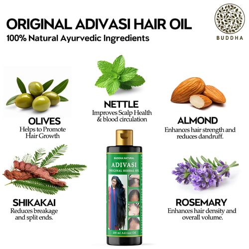 Adivasi Herbal Hair Oil 200ML